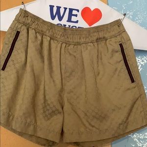 Gucci swimming trunks